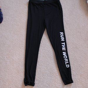 Girls black leggings